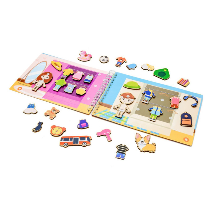 Розвиваюча іграшка "Мока Бока Будиночок" Puz-88892, 103 деталі PuzzleOK