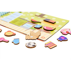 Розвиваюча іграшка "Мока Бока Будиночок" Puz-88892, 103 деталі PuzzleOK
