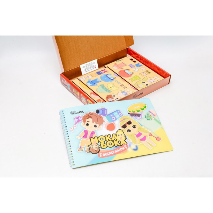 Розвиваюча іграшка "Мока Бока Відпочинок" Puz-88893, 59 деталей PuzzleOK