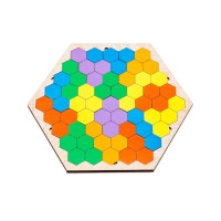 Настільна розвиваюча гра-пазл "Шестикутник"Арт-22079, 20 елементів PuzzleOK