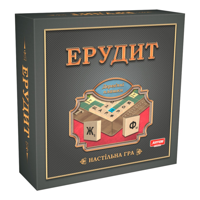 Настільна гра "Ерудит" 0987 дерев'яна Artos Games