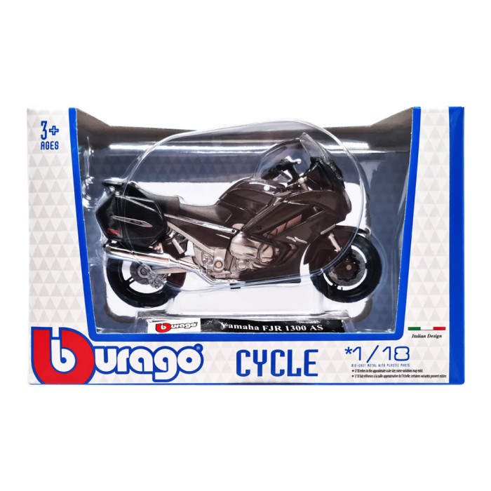 Дитяча модель Мотоцикла "Yamaha FJR 1300 AS" Bburago 18-51030-20 масштаб 1:18 Bburago