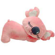 Дитяча м'яка іграшка "Коала" L1129(Pink) іграшка з пледом, розмір 50 см Bambi