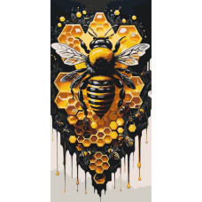 Картина за номерами "Медове мистецтво" 11577-AC 40x80 см Art Craft
