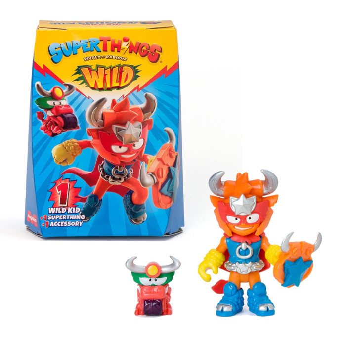 Ігровий набір серії "Wild Kids"Казум Кід Silverhorn SuperThings PSTWD066IN00-1 SuperThings
