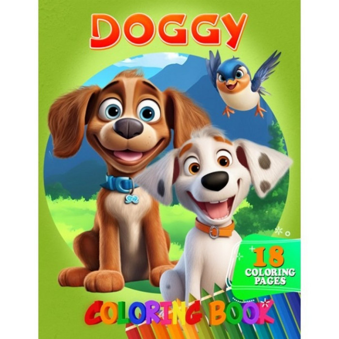 Розмальовка для дітей Doggy А05122409 формат А4 Jumbi