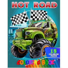 Розмальовка для дітей Hot Road А05122411 формат А4 Jumbi