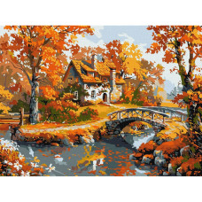 Картина за номерами "Ранковий затишок" KHO6356 30х40 см Идейка