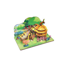 Дерев'яний пазл 3D "Bees" 68039W 43 деталі  Bambi