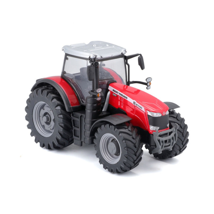 Дитяча іграшка Трактор Massey Ferguson 8740S Bburago 18-31613, 10 см Bburago