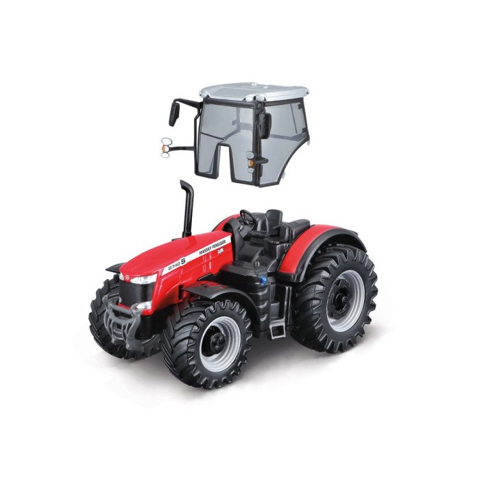 Дитяча іграшка Трактор Massey Ferguson 8740S Bburago 18-31613, 10 см Bburago