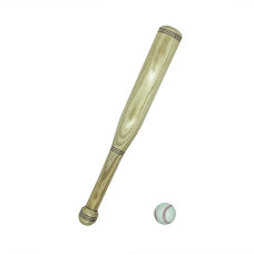 Біта дерев'яна для бейсболу Legioners Baseball NE-BB-50, 50 см Newt