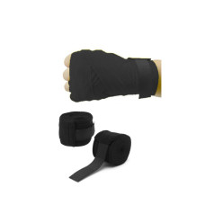 Боксерські бинти Hard BOX-HT1BK 3м чорні Newt