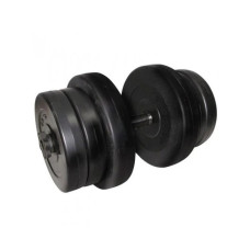 Гантель складальна композитна в пластиковій оболонці Rock pro 25,5 кг NE-PL-G-025 Newt