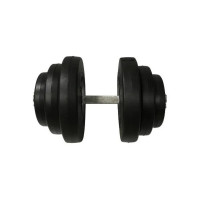 Гантель складальна композитна в пластиковій оболонці Rock Pro-R 19,5 кг NE-PL-R-019 Newt