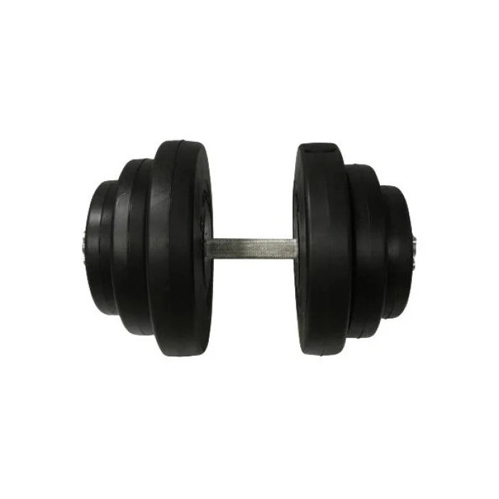 Гантель складальна композитна в пластиковій оболонці Rock Pro-R 19,5 кг NE-PL-R-019 Newt