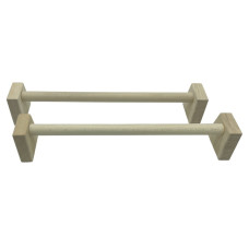 Паралетси, упори для віджимання дерев'яні Wood Gym Push Up NE-WD-60 з бука 50 см 2 шт Newt