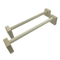 Паралетси, упори для віджимання дерев'яні Wood Gym Push Up NE-WD-60 з бука 50 см 2 шт Newt