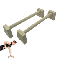 Паралетси, упори для віджимання дерев'яні Wood Gym Push Up NE-WD-60 з бука 50 см 2 шт Newt