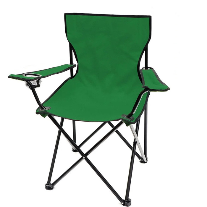 Стілець розкладний великий Mountain Outdoor 1101-7977-G, з підлокітниками Newt