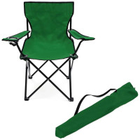 Стілець розкладний великий Mountain Outdoor 1101-7977-G, з підлокітниками Newt