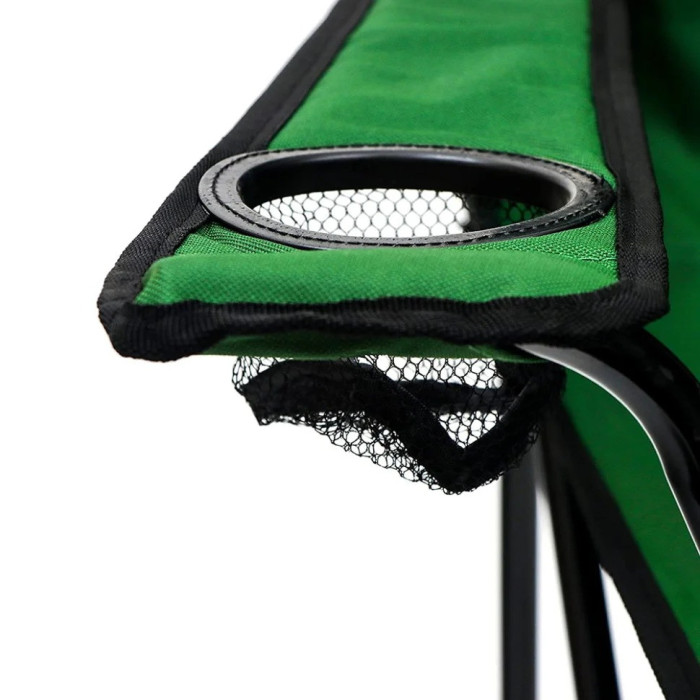 Стілець розкладний великий Mountain Outdoor 1101-7977-G, з підлокітниками Newt