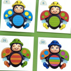 Розвиваючий пазл-вкладиш "Сонечко емоції" (ПСД280) PSD280 Ubumblebees