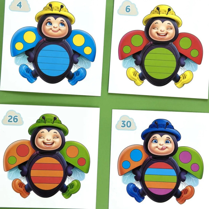 Розвиваючий пазл-вкладиш "Сонечко емоції" (ПСД280) PSD280 Ubumblebees