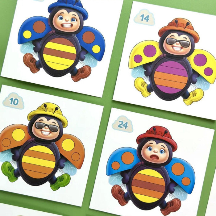 Розвиваючий пазл-вкладиш "Сонечко емоції" (ПСД280) PSD280 Ubumblebees