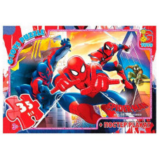 Дитячий пазл "Людина-павук" SM902 плакат 35 елементів G-Toys
