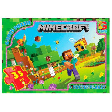 Дитячий пазл "Minecraft" MC788 плакат 35 елементів G-Toys