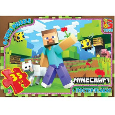 Дитячий пазл "Minecraft" MC794 плакат 35 елементів G-Toys
