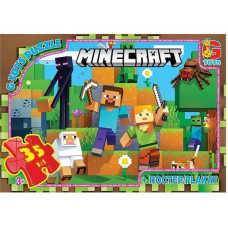 Дитячий пазл "Minecraft" MC796 плакат 35 елементів G-Toys