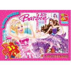 Дитячий пазл "Barbie" BA001 плакат 35 елементів G-Toys
