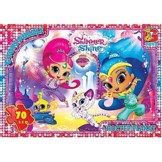 Дитячий пазл "Шиммер і Шайн" OS620 плакат 70 елементів G-Toys