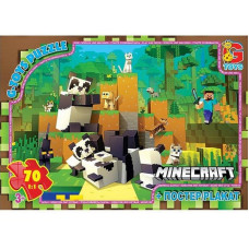 Дитячий пазл "Minecraft" MC801 плакат 70 елементів G-Toys