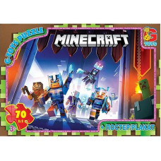 Дитячий пазл "Minecraft" MC803 плакат 70 елементів G-Toys