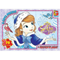 Дитячий пазл "Софія Прекрасна" SF019 плакат 70 елементів G-Toys