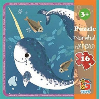 Дитячий пазл "В океані" LO4, 16 елементів G-Toys