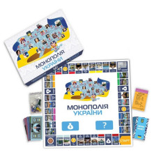 Настільна гра "Монополія України" PLR-0044 українською мовою FlixPlay