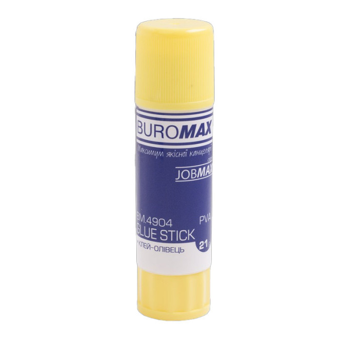 Універсальний клей олівець BM.4904 основа PVA 21 грам BUROMAX
