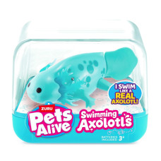 Інтерактивна іграшка Аксолотль Pets & Robo Alive 9556B, бірюзовий Pets & Robo Alive