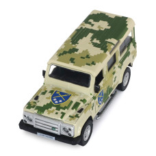 Автомодель серії "Шеврони Героїв" Land Rover Defender "Схід" TechnoDrive 250396UM TechnoDrive
