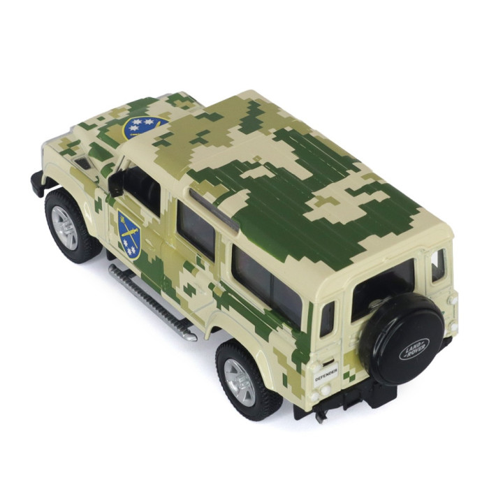 Автомодель серії "Шеврони Героїв" Land Rover Defender "Схід" TechnoDrive 250396UM TechnoDrive