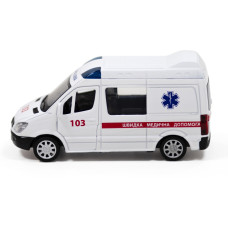 Автомодель дитяча Швидка допомога MERCEDES-BENZ SPRINTER TechnoDrive 250295 інерційна TechnoDrive