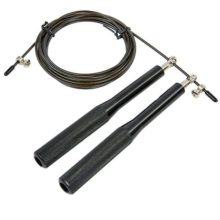 Швидкісна регульована скакалка MS 3407(Black) 290 см Bambi