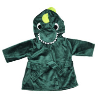 Халатик для ляльки "Динозаврик" M 6049 UA(Green) для ляльки 43-46 см Limo Toy