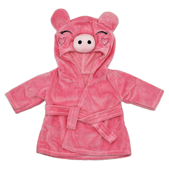 Халатик для ляльки "Порося" M 6049 UA(Pink) для ляльки 43-46 см Limo Toy