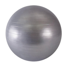М'яч для фiтнесу B6580(Silver) 65 см, серебристий Bambi