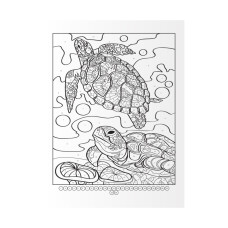 Розмальовка антистрес "Relax color book 4 в 1"РМ-80-03, 32 сторінки Апельсин